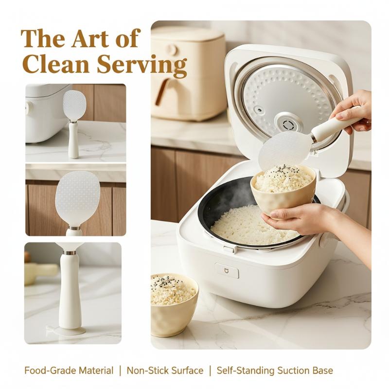 Magnetic Rice Paddle With Suct - Meal Prep With Rice のレビューと価格