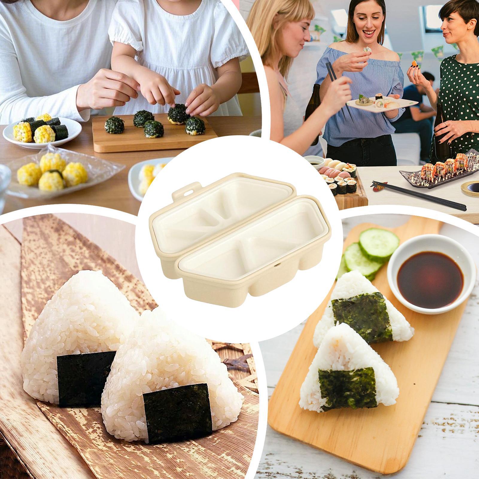Rice Ball Mold 6-Cavity Japane - Meal Prep With Rice のレビューと価格