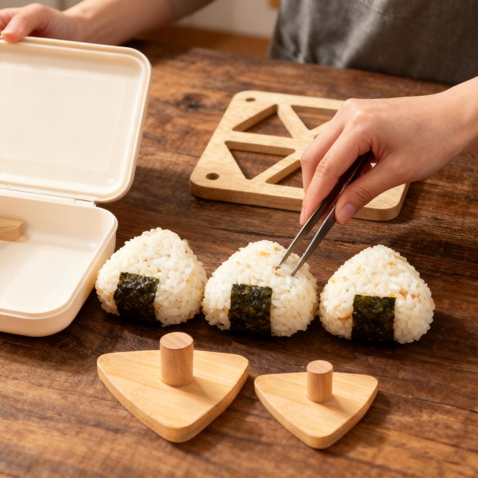 Riceball Mold Classic Wooden N - Meal Prep With Rice のレビューと価格