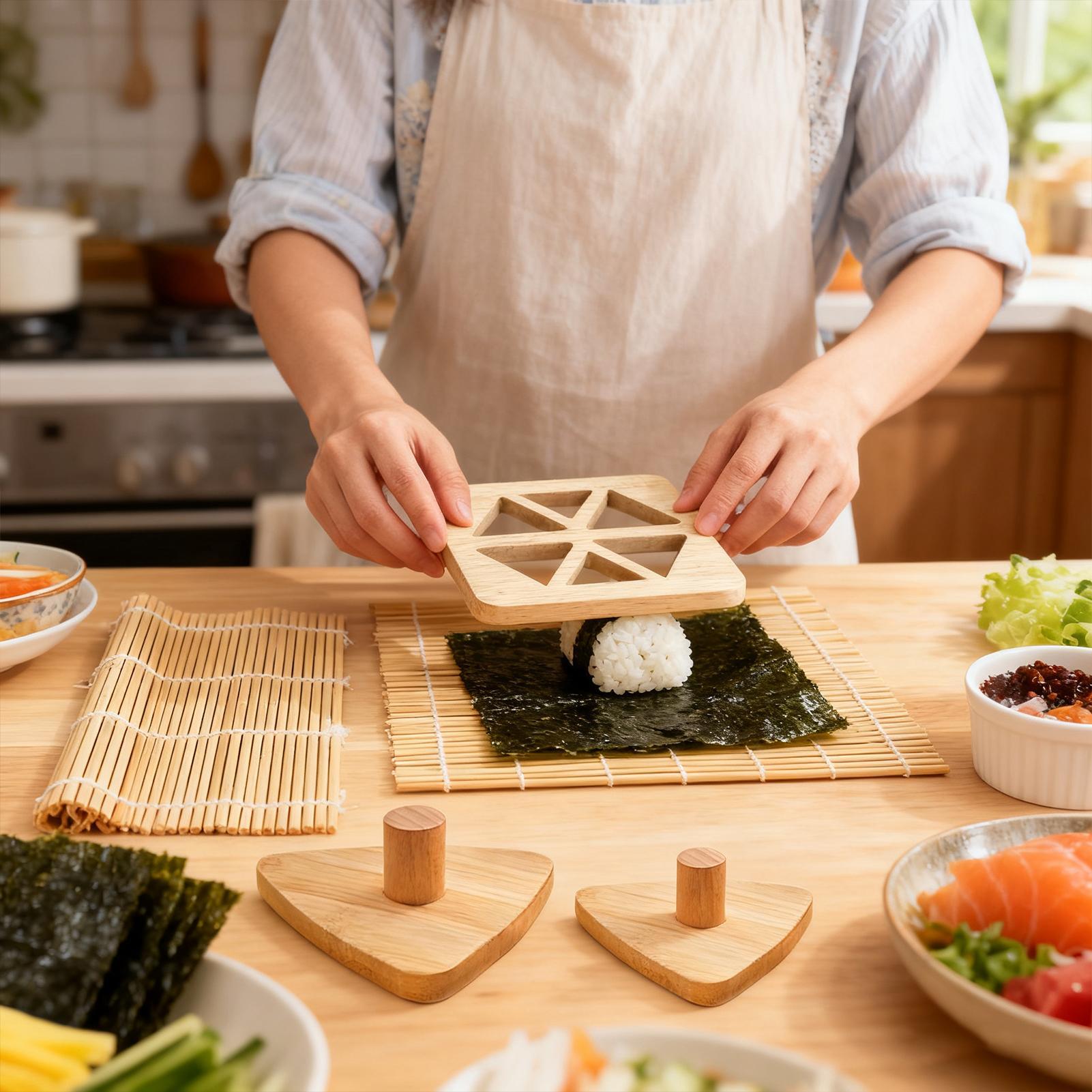 Riceball Mold Classic Wooden N - Meal Prep With Rice のレビューと価格