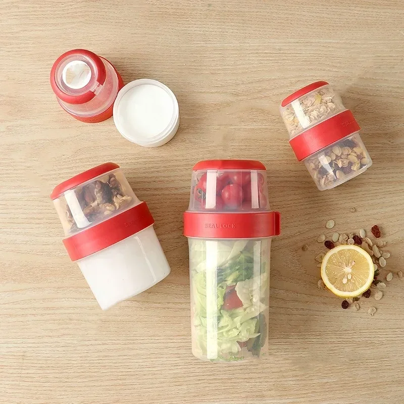 Double-layer Sealed Compartmen - Meal Prep Yogurt Containers のレビューと価格