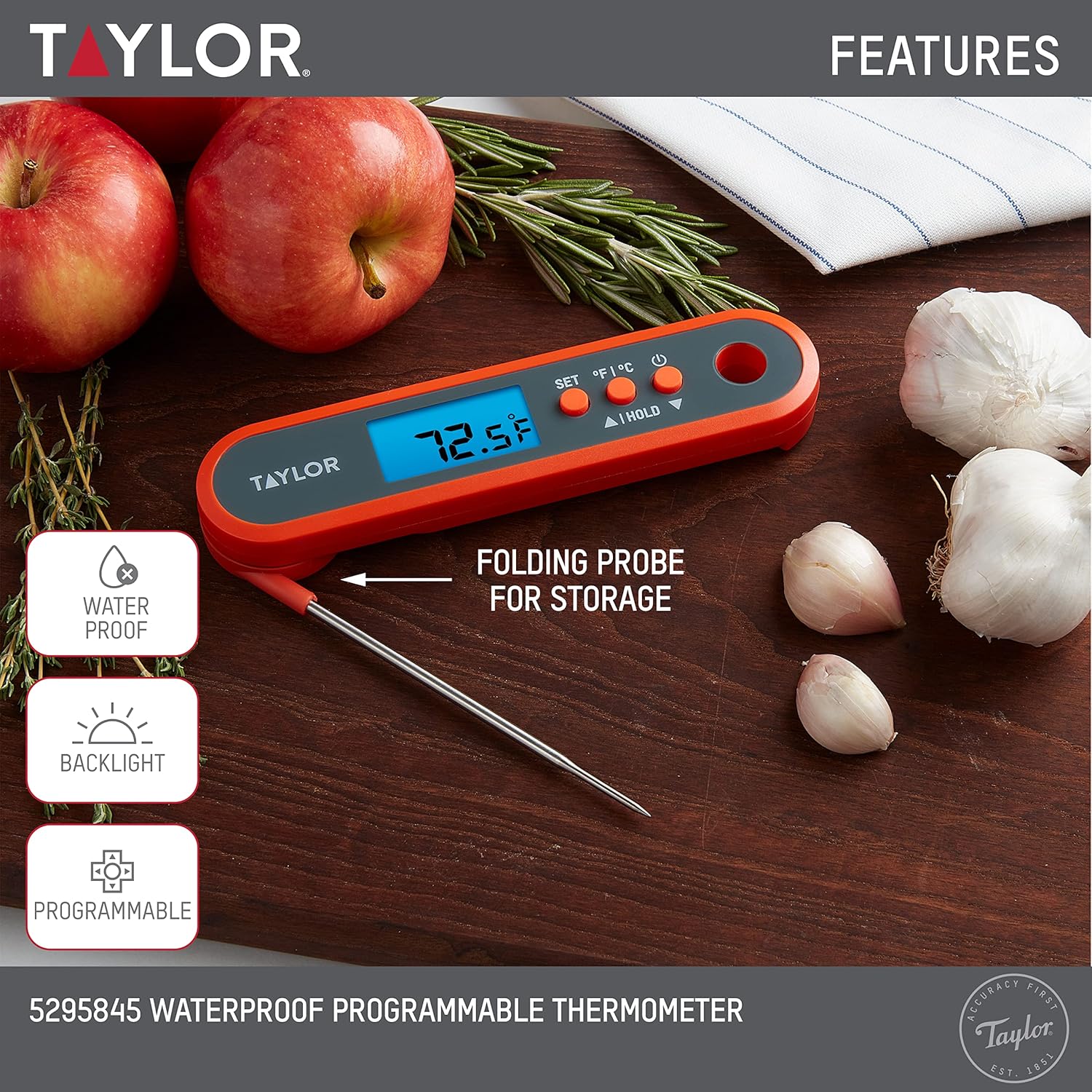 Digital Waterproof Meat Thermo - Meal Prep With Chicken のレビューと価格