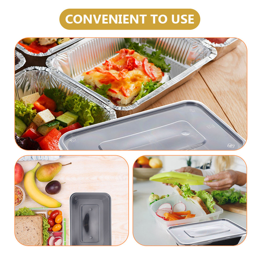 50pcs Disposable Rectangular F - Meal Prep With Rice のレビューと価格