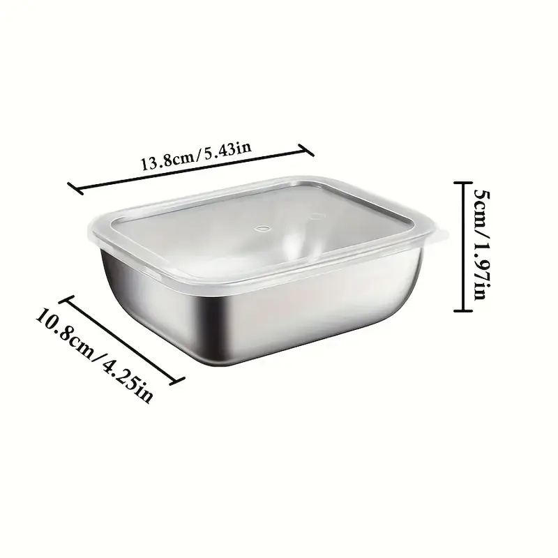 5-Piece Stainless Steel Food S - Meal Prep Chef のレビューと価格