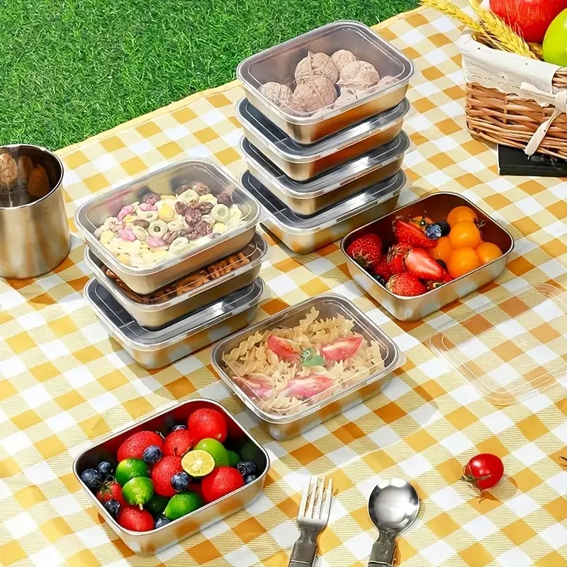 5-Piece Stainless Steel Food S - Meal Prep Chef のレビューと価格