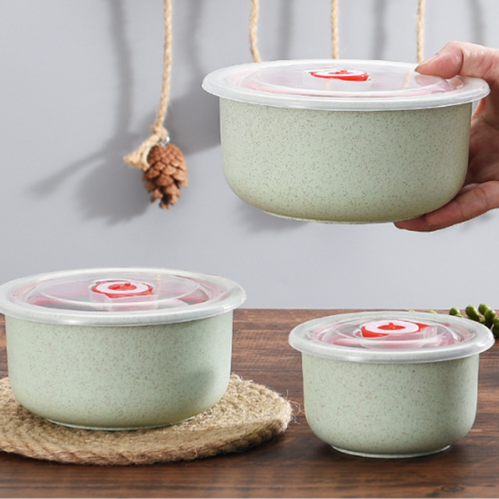3pcs Food Storage Containers B - Meal Prep Chef のレビューと価格