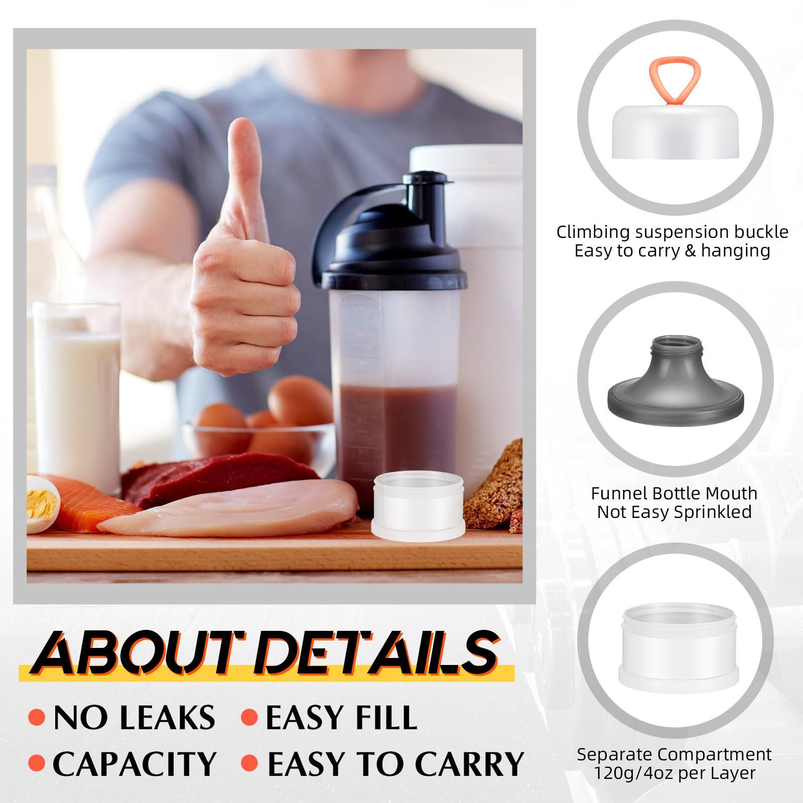 2Pcs Protein Containers Food S - Meal Prep Protein のレビューと価格