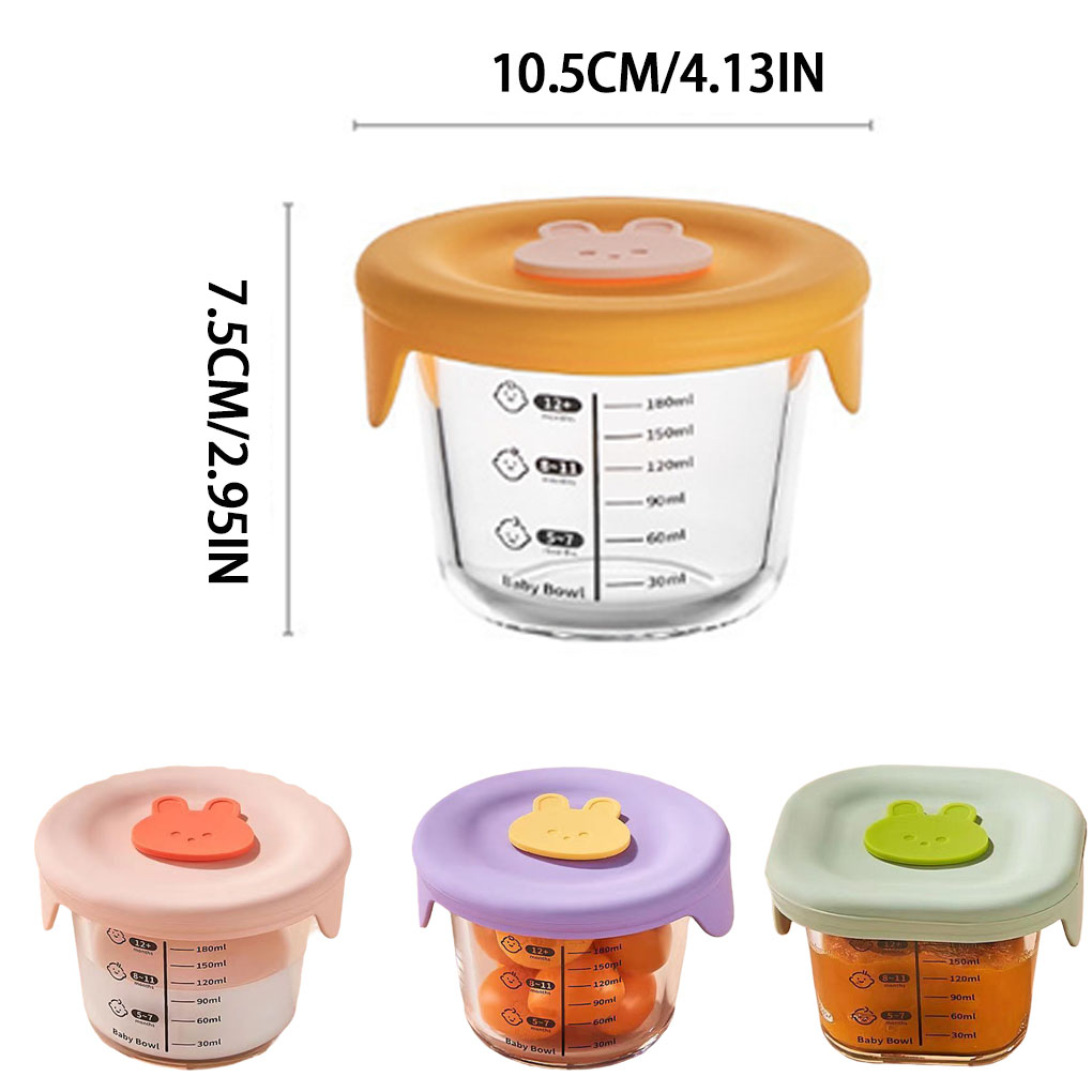 4 PCS Mini Glass Bowl with Sil - Meal Prep Glass のレビューと価格