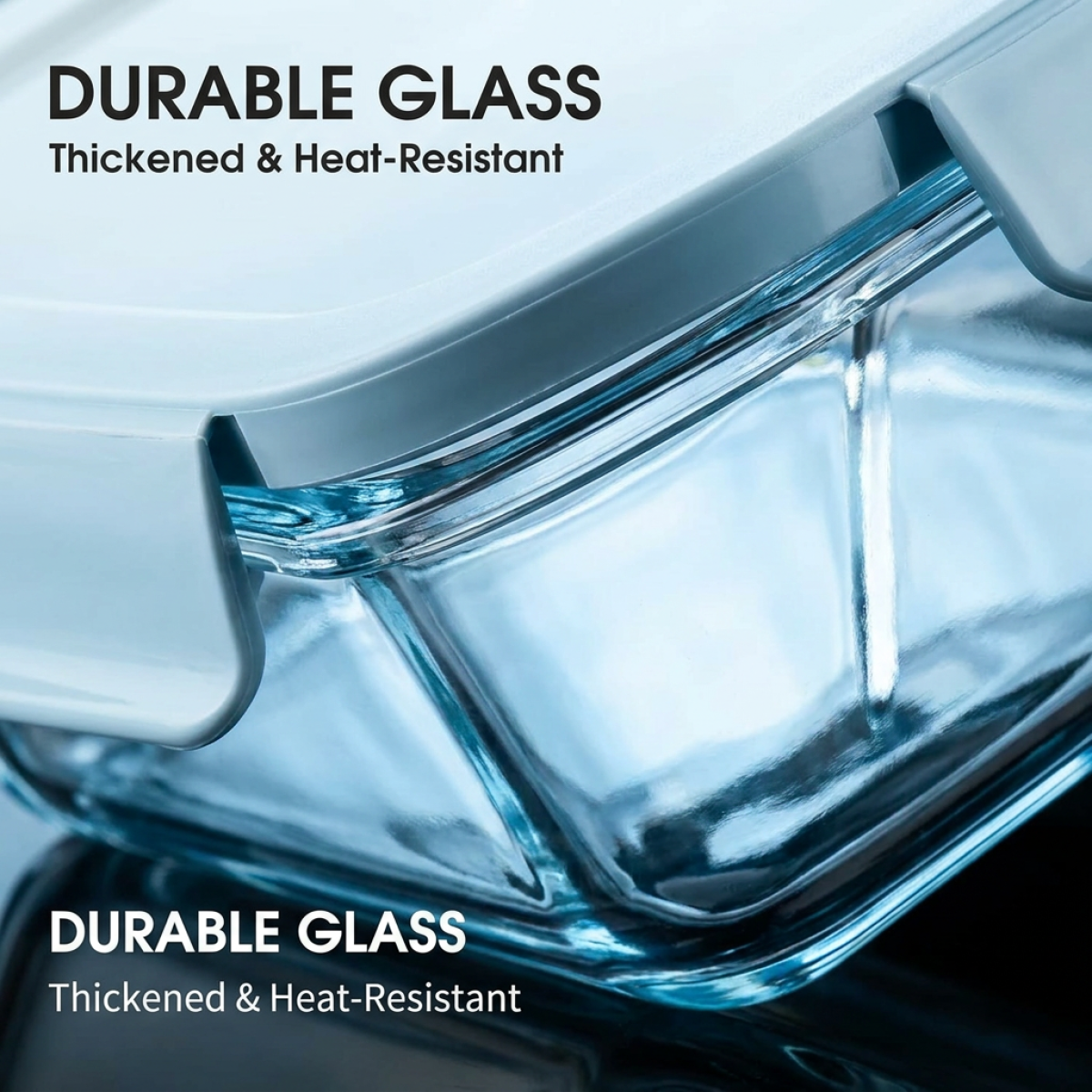 Sky Blue Glass Food Storage Co - Meal Prep Glass のレビューと価格