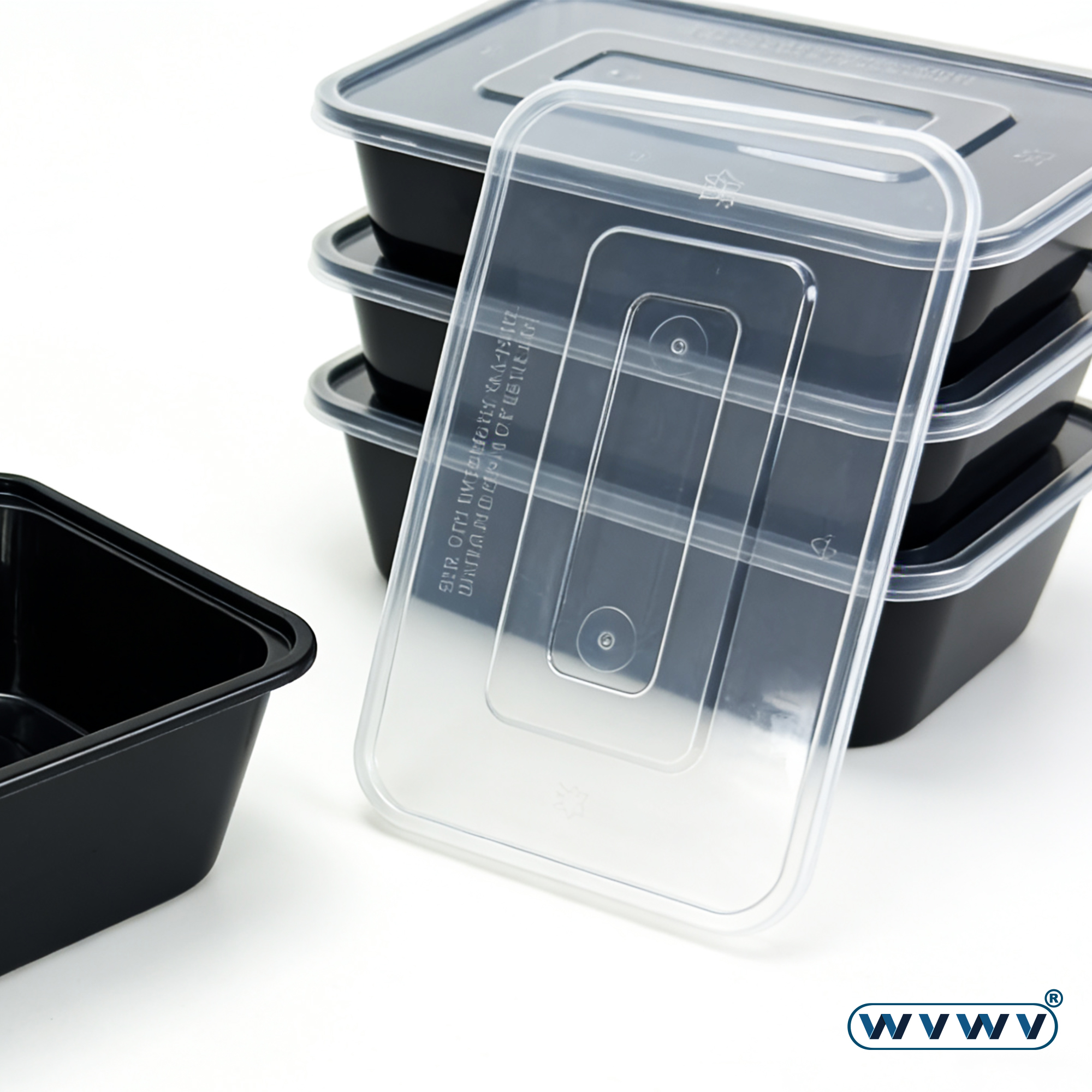 10/50Pcs 20Oz/600Ml Black Lunc - Meal Prep Chef のレビューと価格