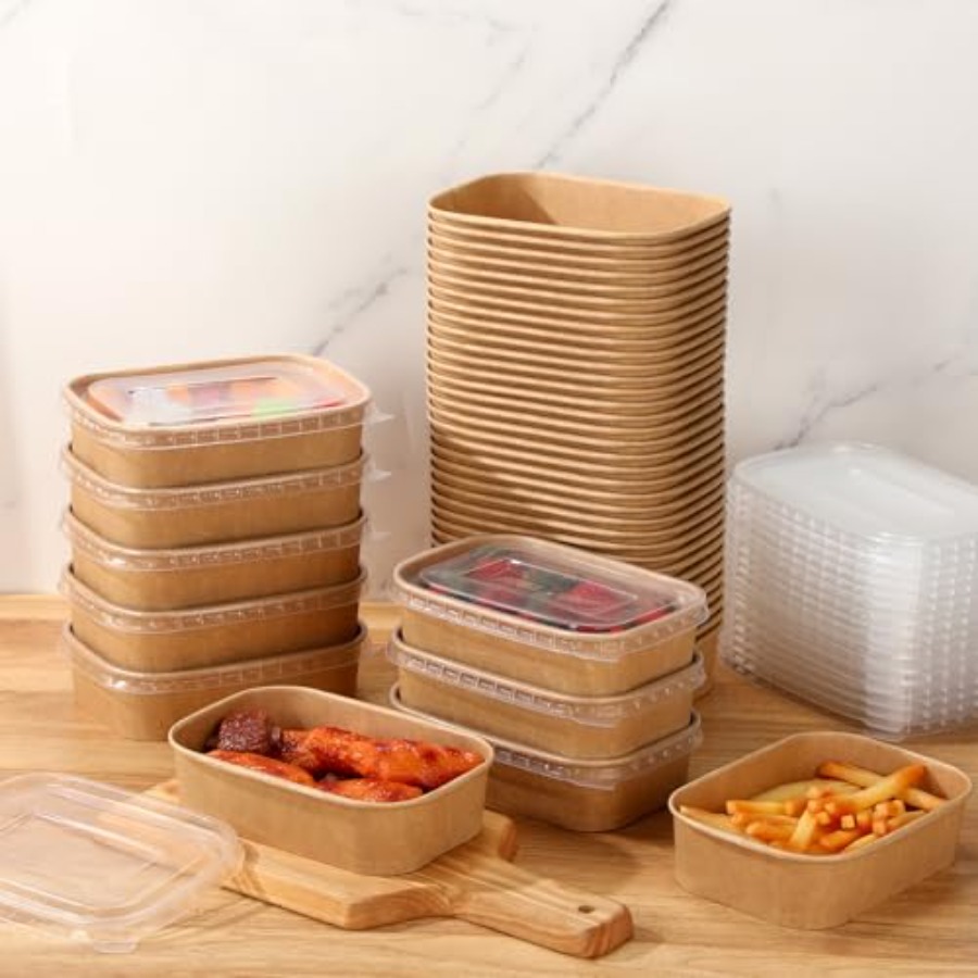 50 Pack Disposable Food Contai - Meal Prep Yogurt Containers のレビューと価格