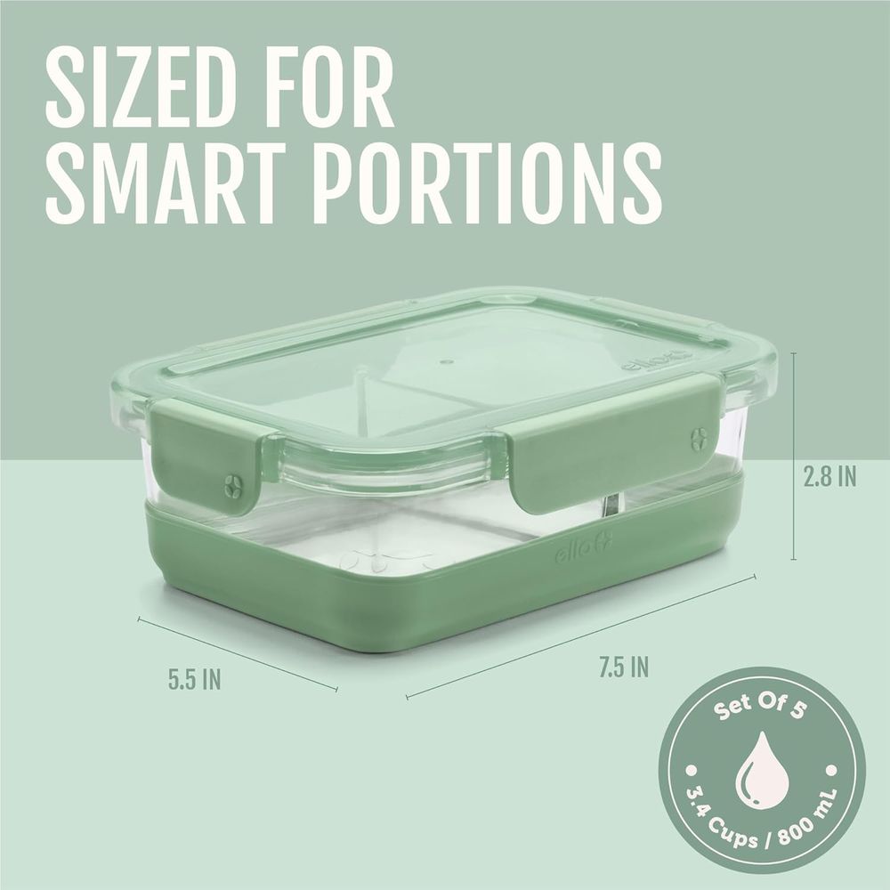 Refresh 3.4 Cup Divided Meal P - Meal Prep Glass のレビューと価格