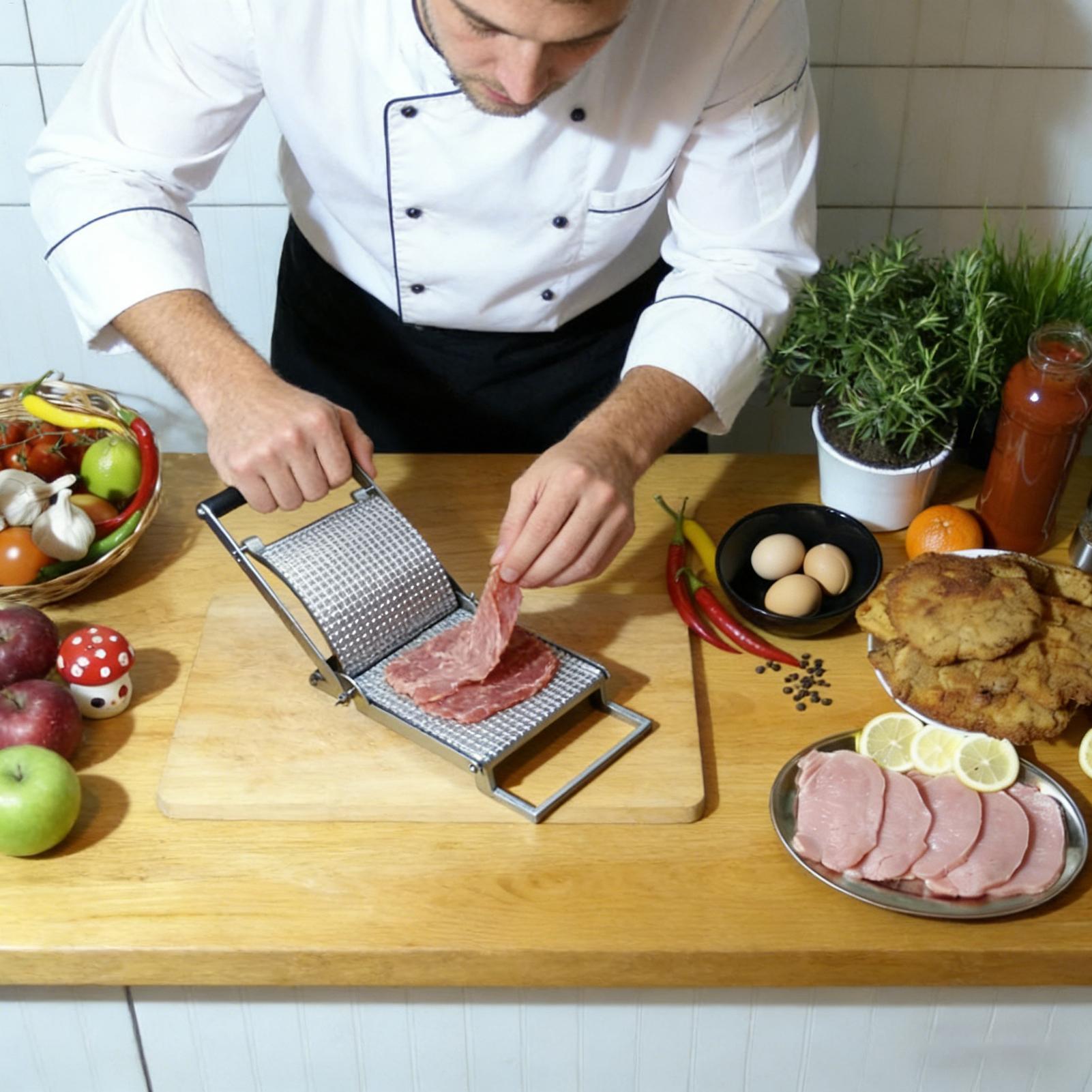 Meat Tenderizer Stainless Stee - Meal Prep With Chicken のレビューと価格