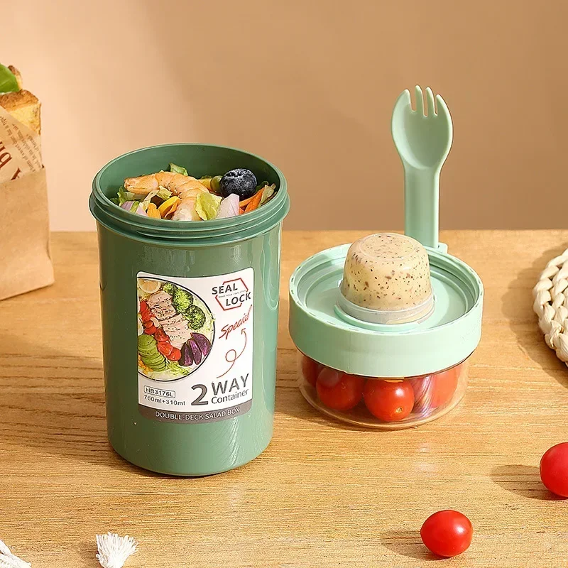 Bento Lunch Box Salad Oatmeal  - Meal Prep Yogurt Containers のレビューと価格