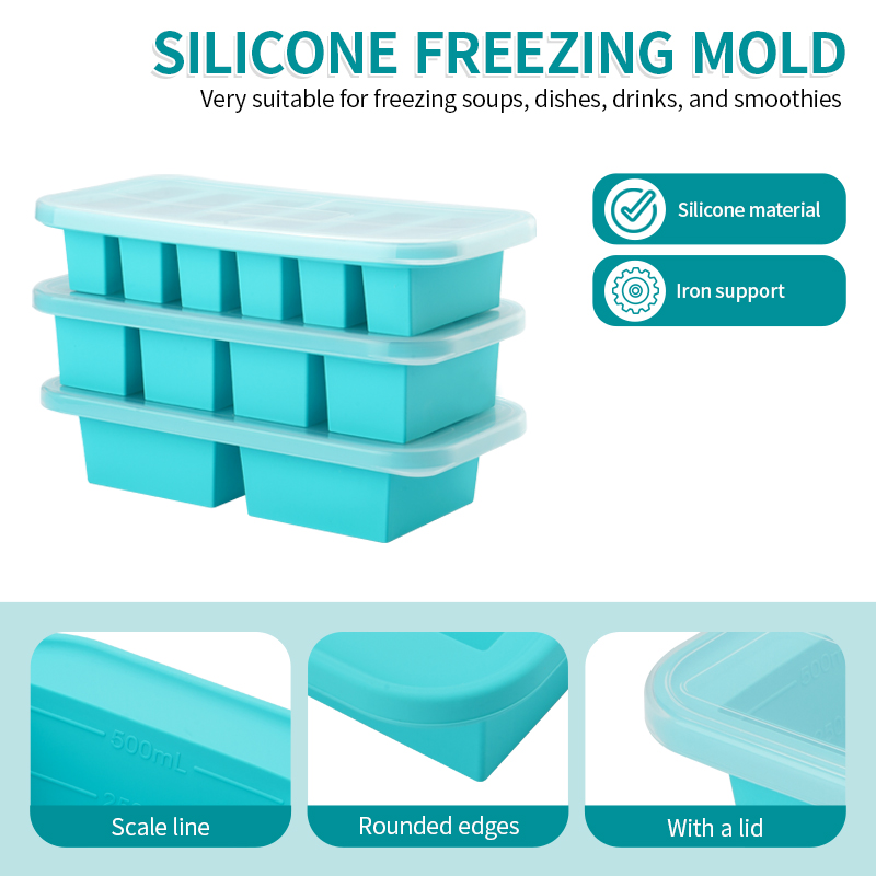 2 or 3-piece Silicone Freezer  - Meal Prep Chef のレビューと価格