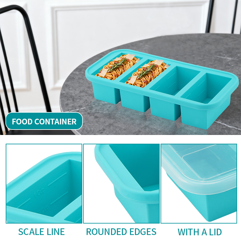 2 or 3-piece Silicone Freezer  - Meal Prep Chef のレビューと価格