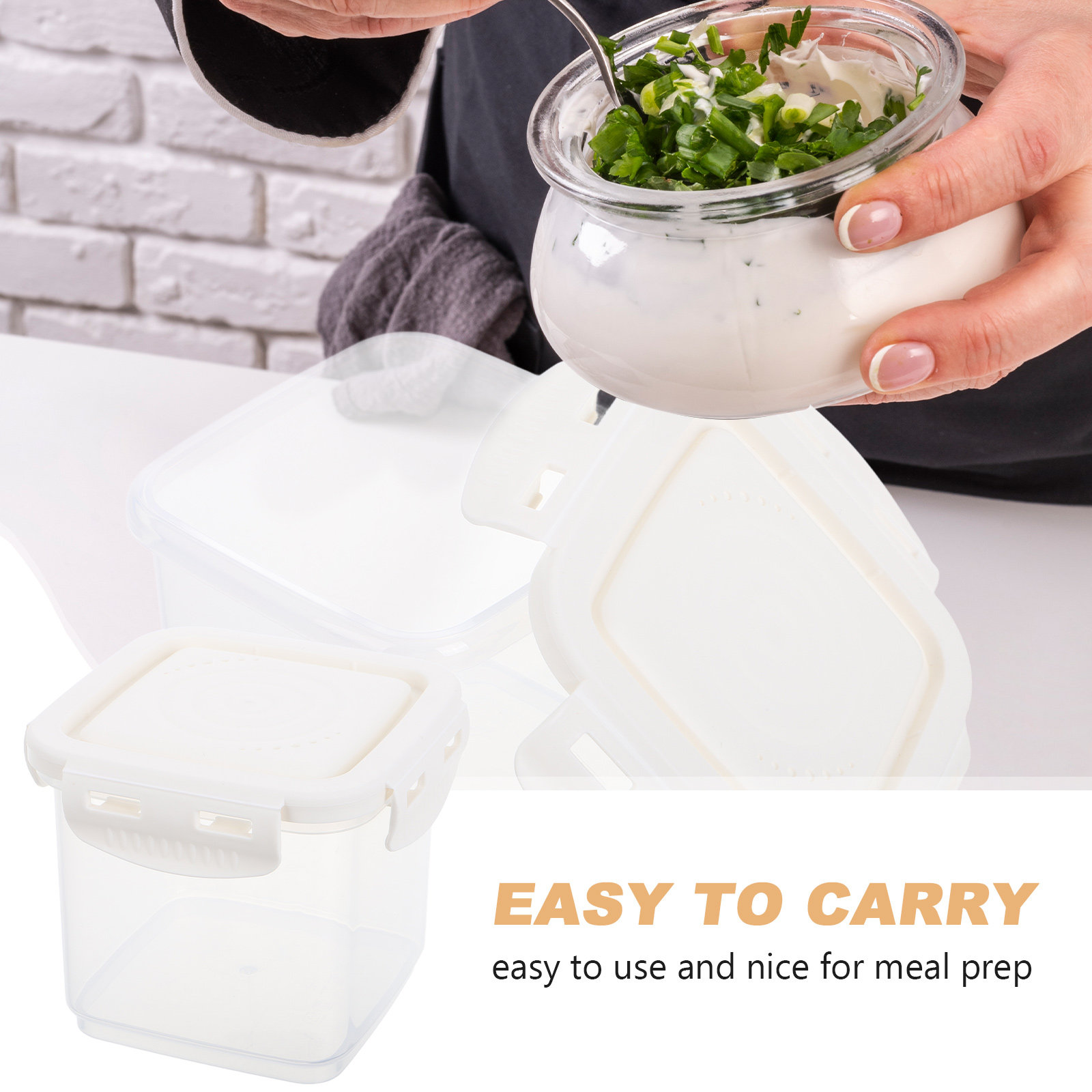 Freezer Soup Storage Container - Meal Prep With Rice のレビューと価格