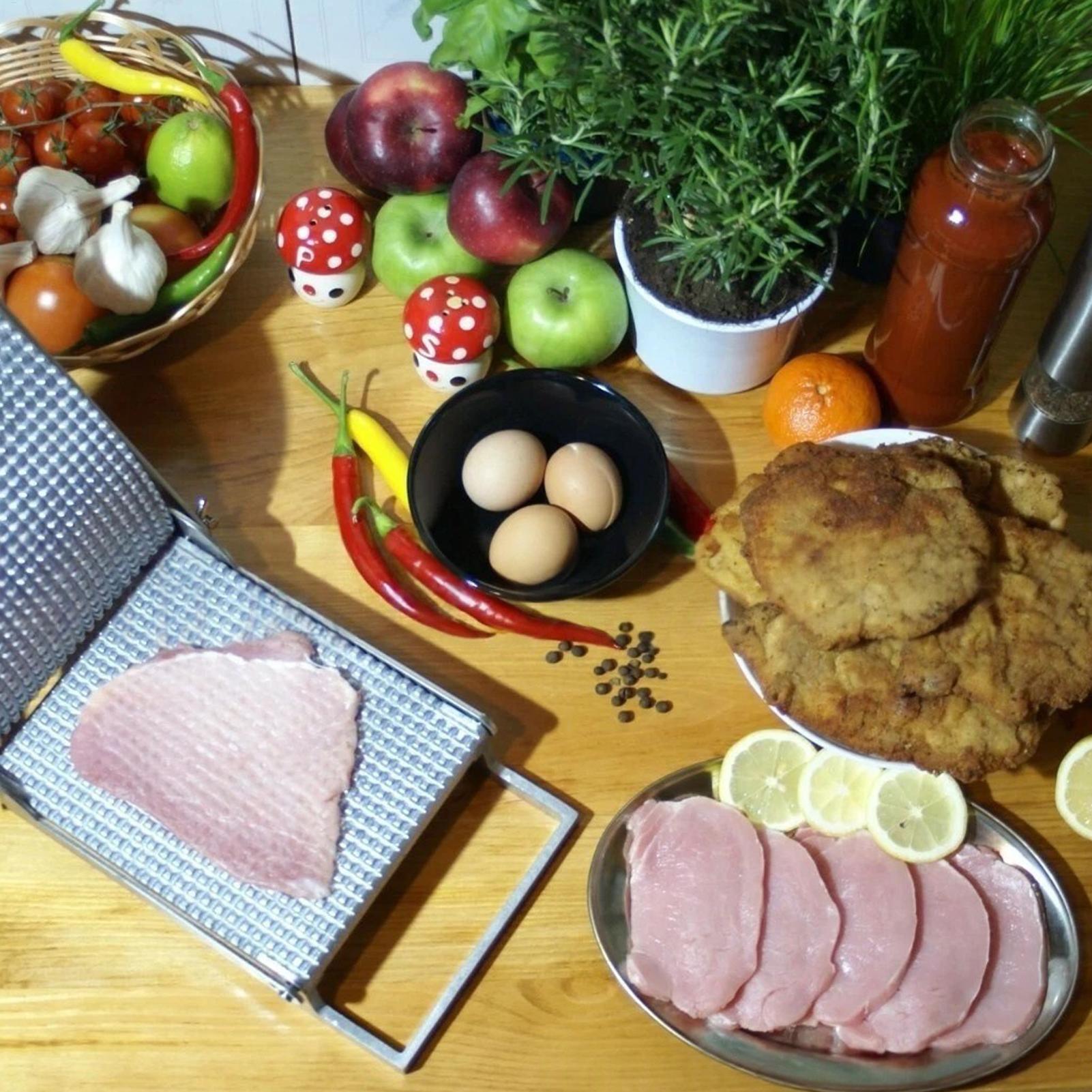 Meat Tenderizer Stainless Stee - Meal Prep With Chicken のレビューと価格