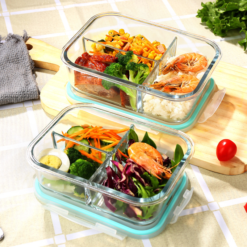 Glass Fresh-Keeping Box high B - Meal Prep Glass のレビューと価格