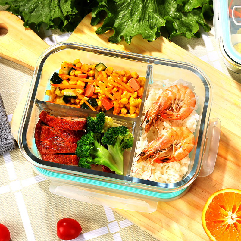 Glass Fresh-Keeping Box high B - Meal Prep Glass のレビューと価格
