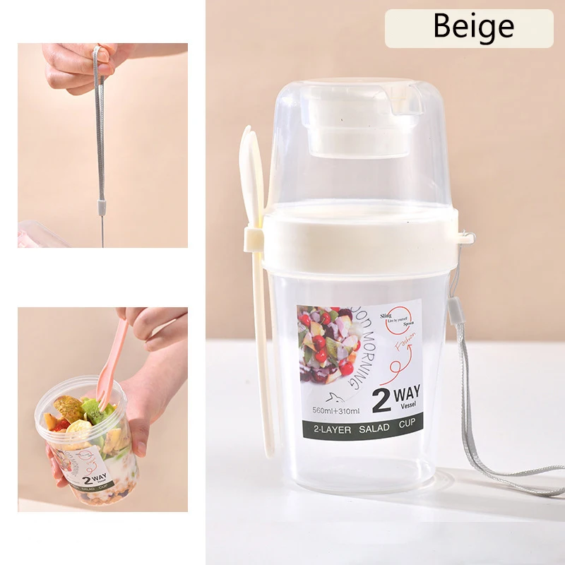 Salad Cup Breakfast Cups Porta - Meal Prep Yogurt Containers のレビューと価格