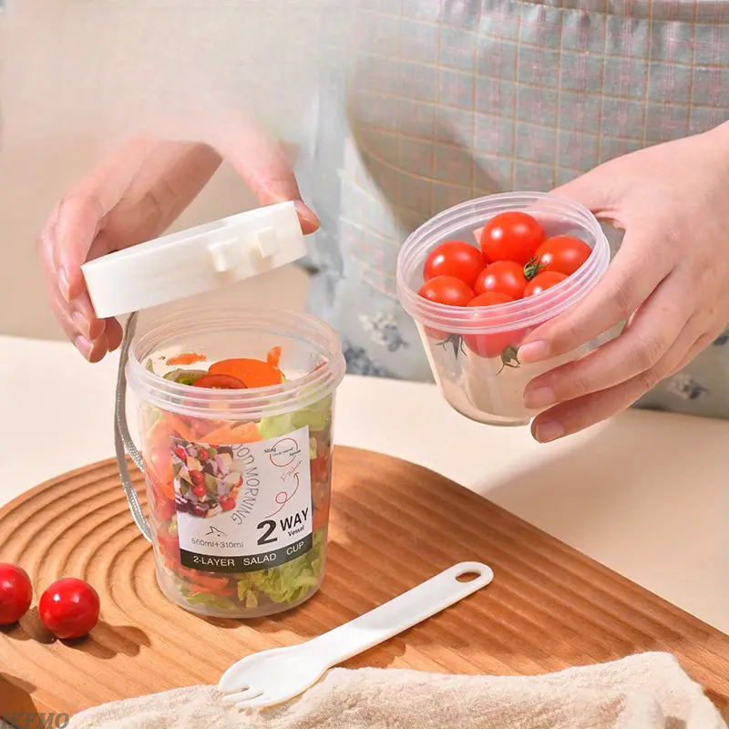 Salad Cup Breakfast Cups Porta - Meal Prep Yogurt Containers のレビューと価格