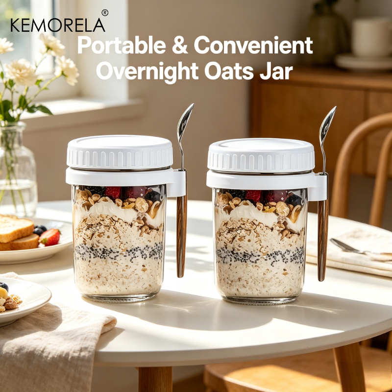 2pc Overnight Oatmeal Cup with - Meal Prep Yogurt Containers のレビューと価格