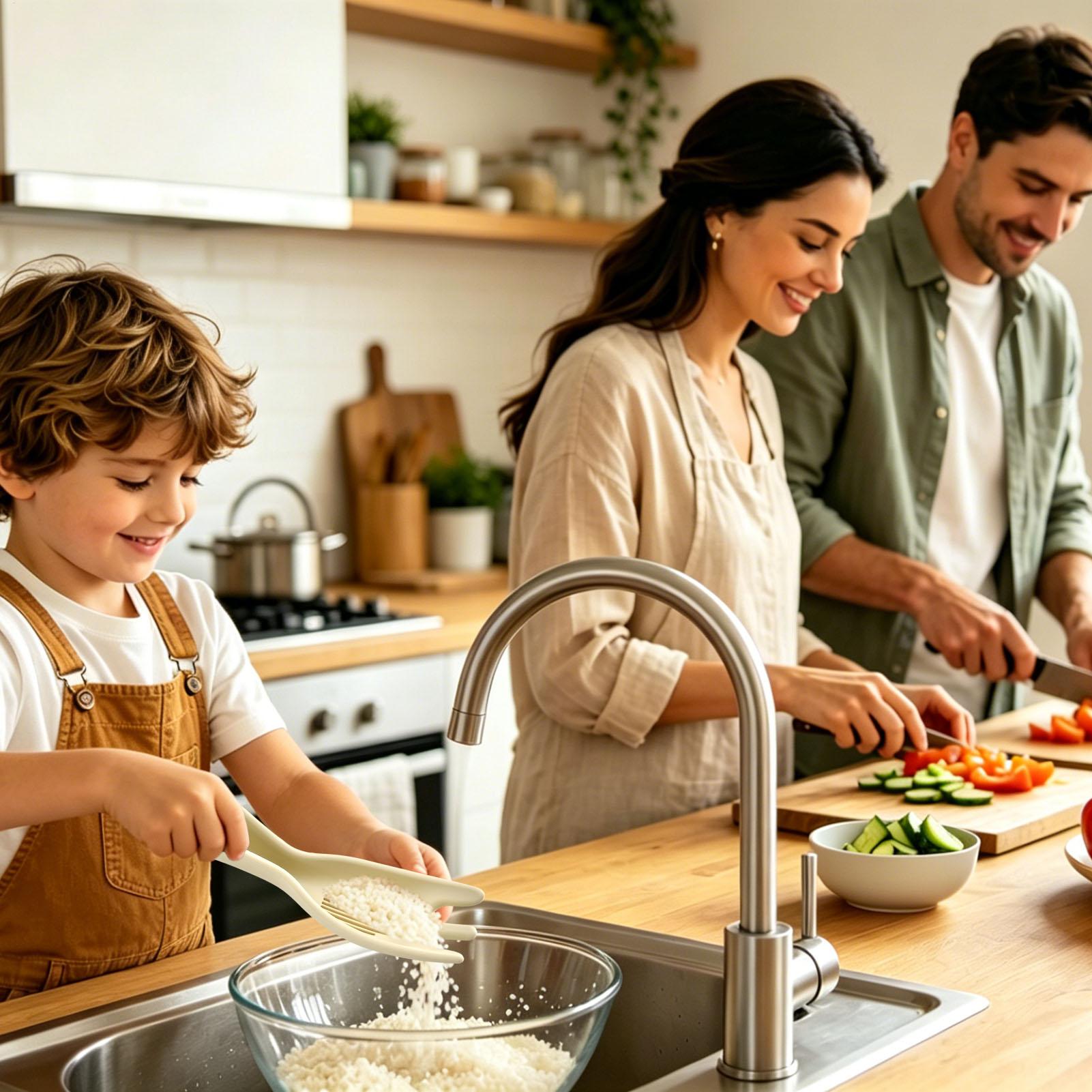 Rice Washer Food Grade Silicon - Meal Prep With Rice のレビューと価格