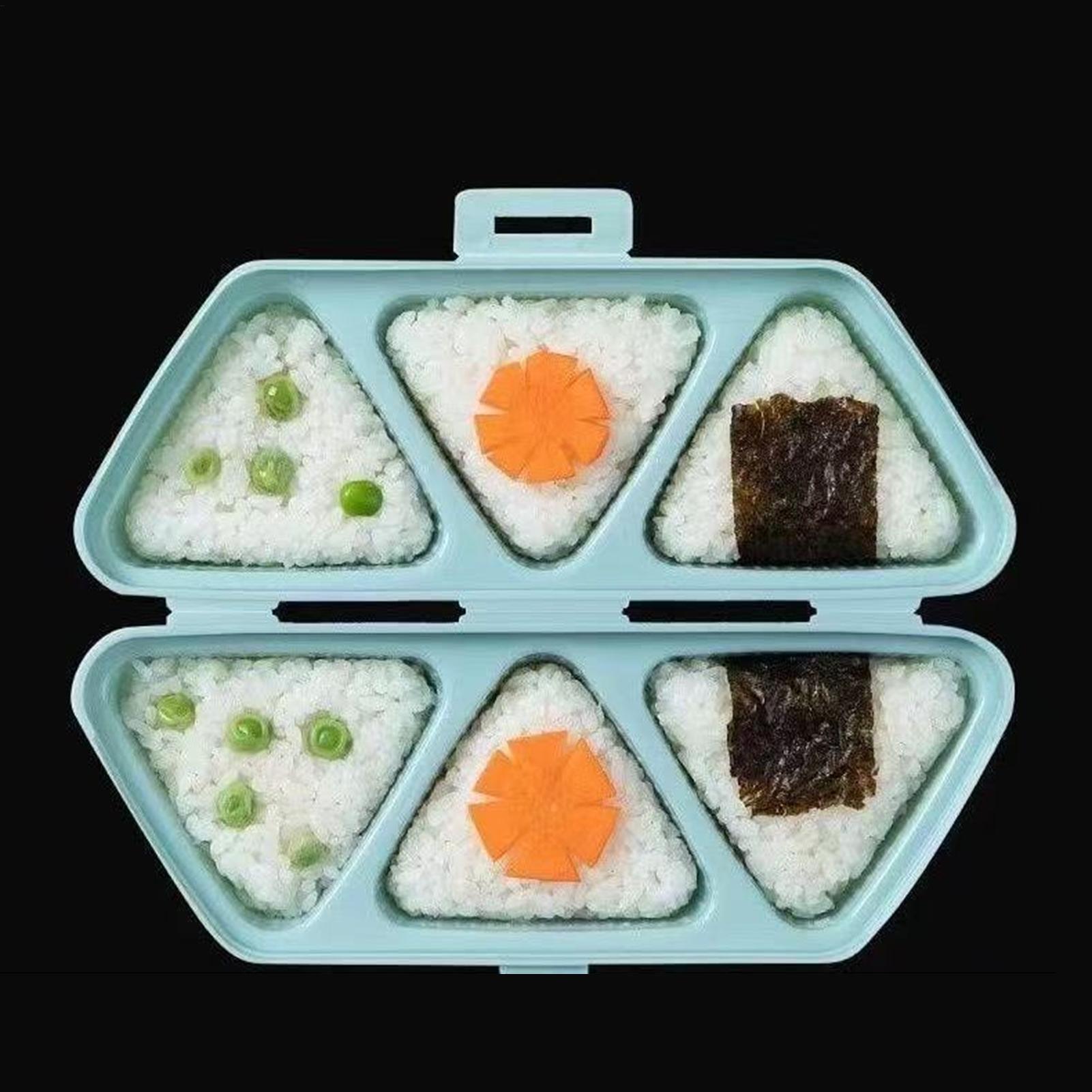 Sushi Mold Maker 6 Cavity Tria - Meal Prep With Rice のレビューと価格