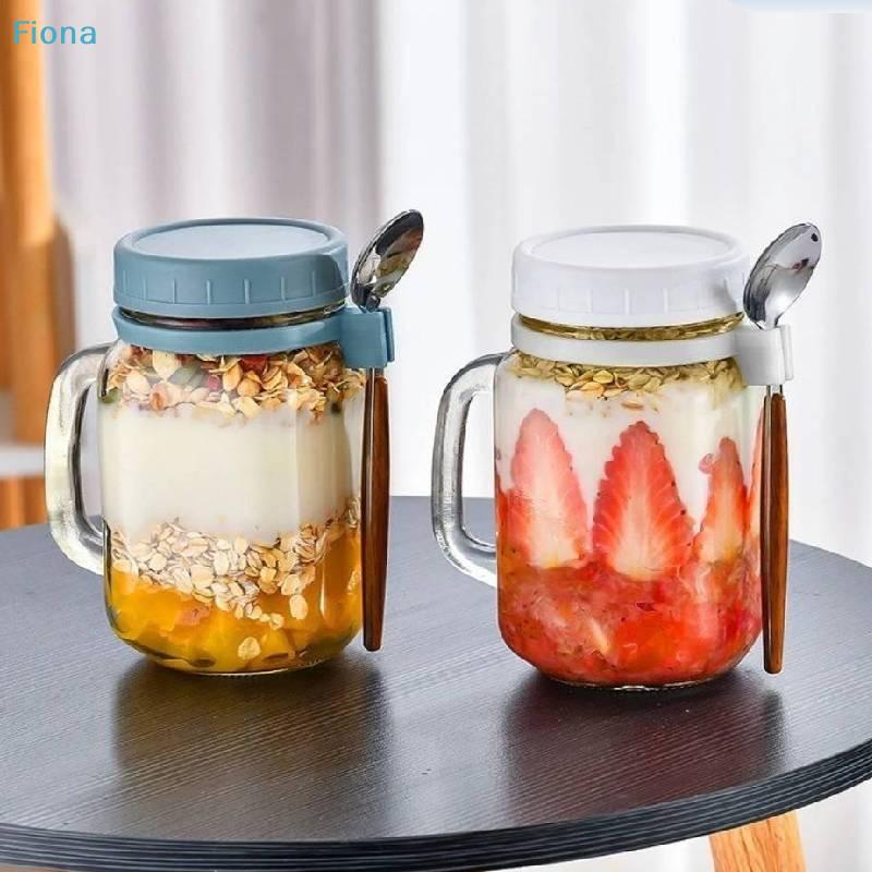 ✔500ml Overnight Oats Containe - Meal Prep Yogurt Containers のレビューと価格