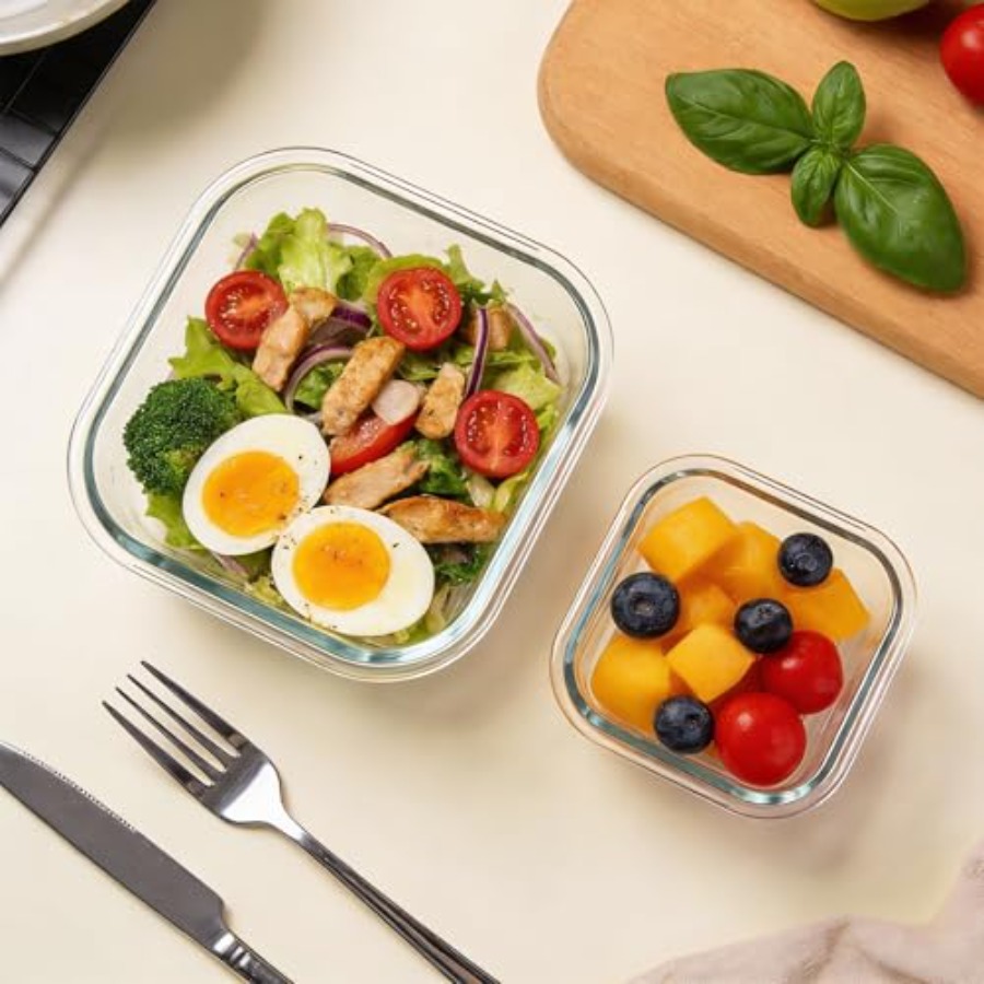 Food storage: glass, clear, ai - Meal Prep Glass のレビューと価格