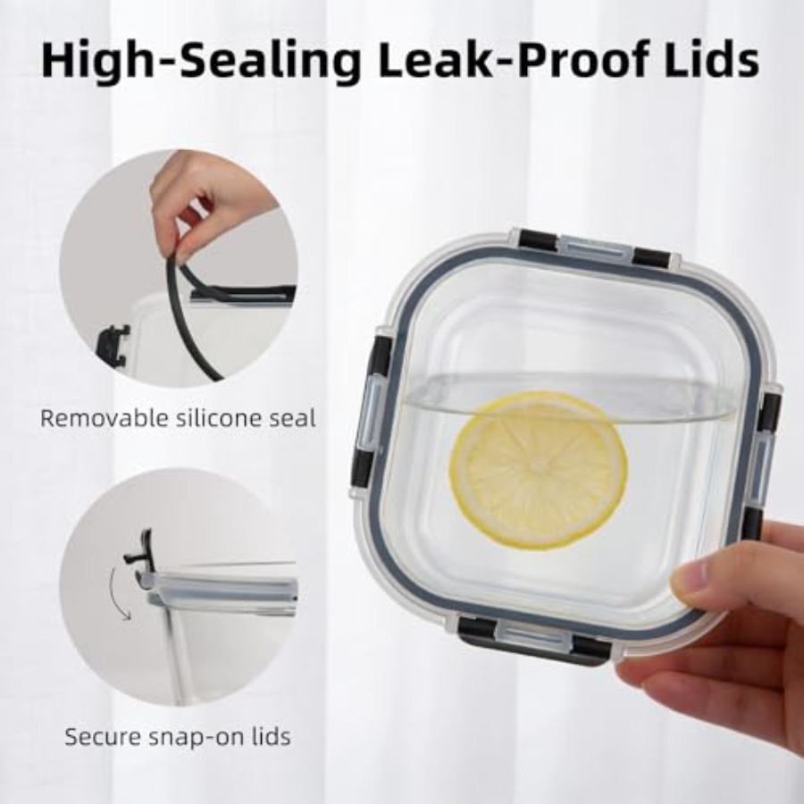 Food storage: glass, clear, ai - Meal Prep Glass のレビューと価格