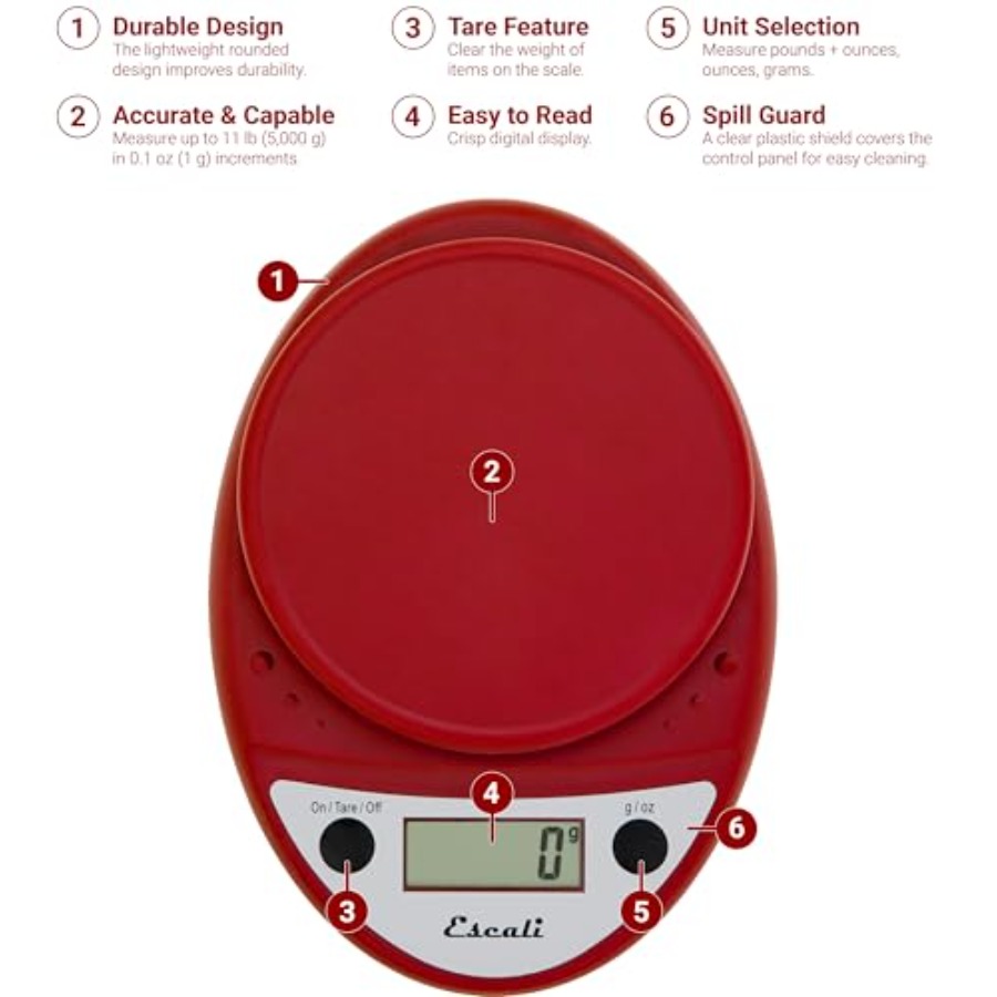 Primo Digital Food Scale Multi - Portion Scale Digital のレビューと価格