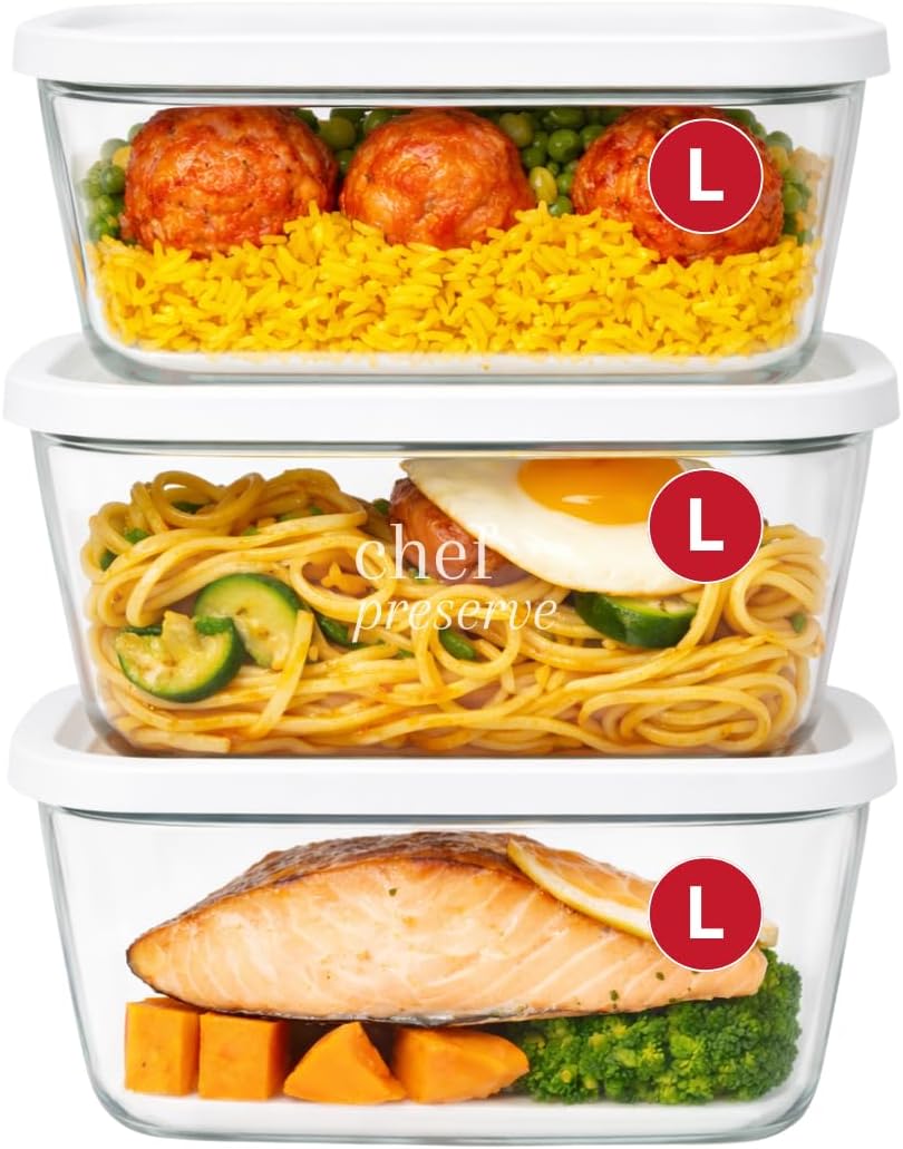 Vacuum Seal Glass Containers S - Meal Prep Glass のレビューと価格