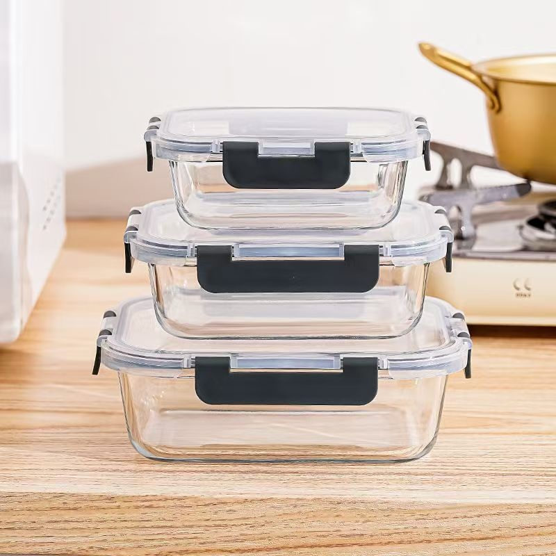 Glass Food Storage Container W - Meal Prep Chef のレビューと価格