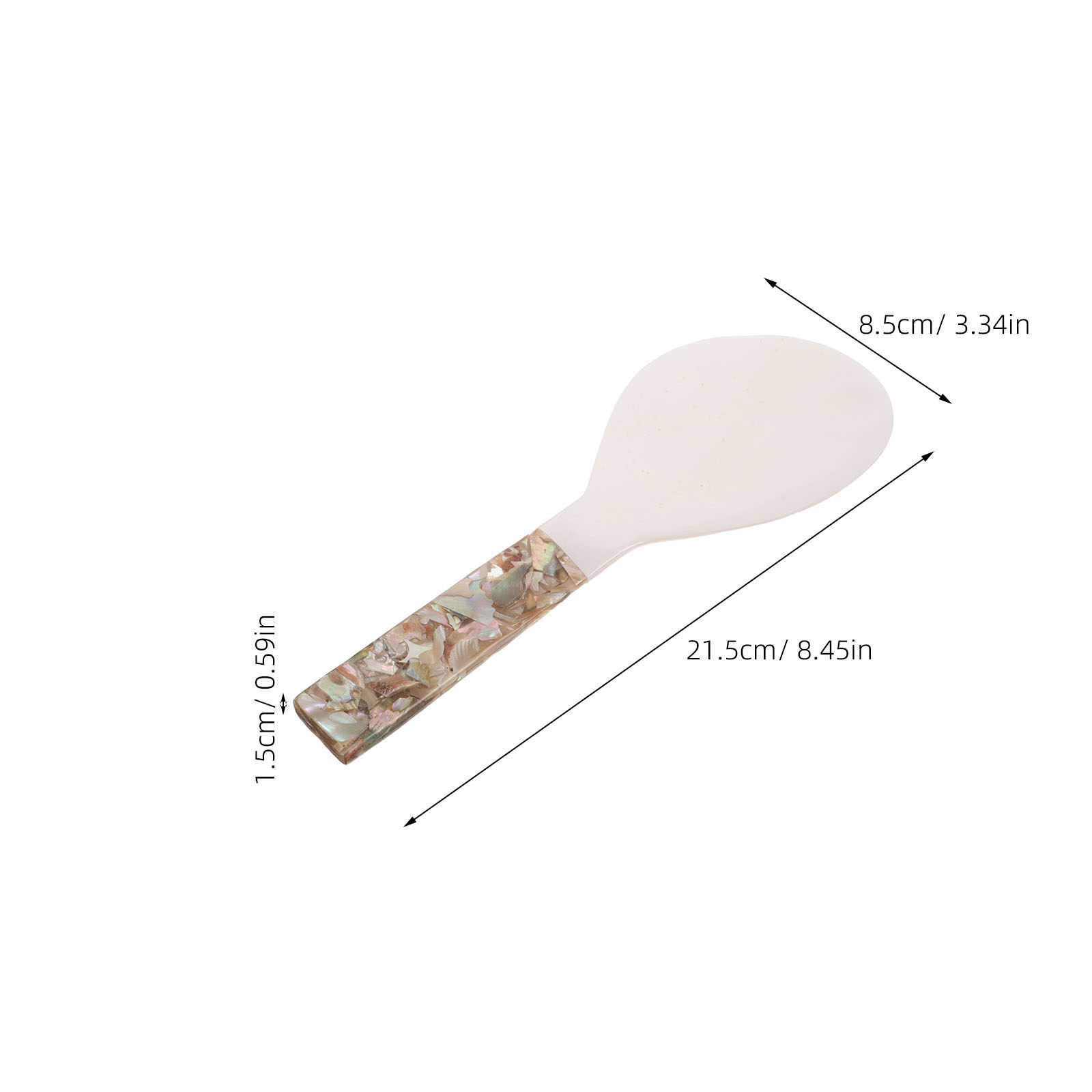 Shell-Inspired Rice Paddle Non - Meal Prep With Rice のレビューと価格