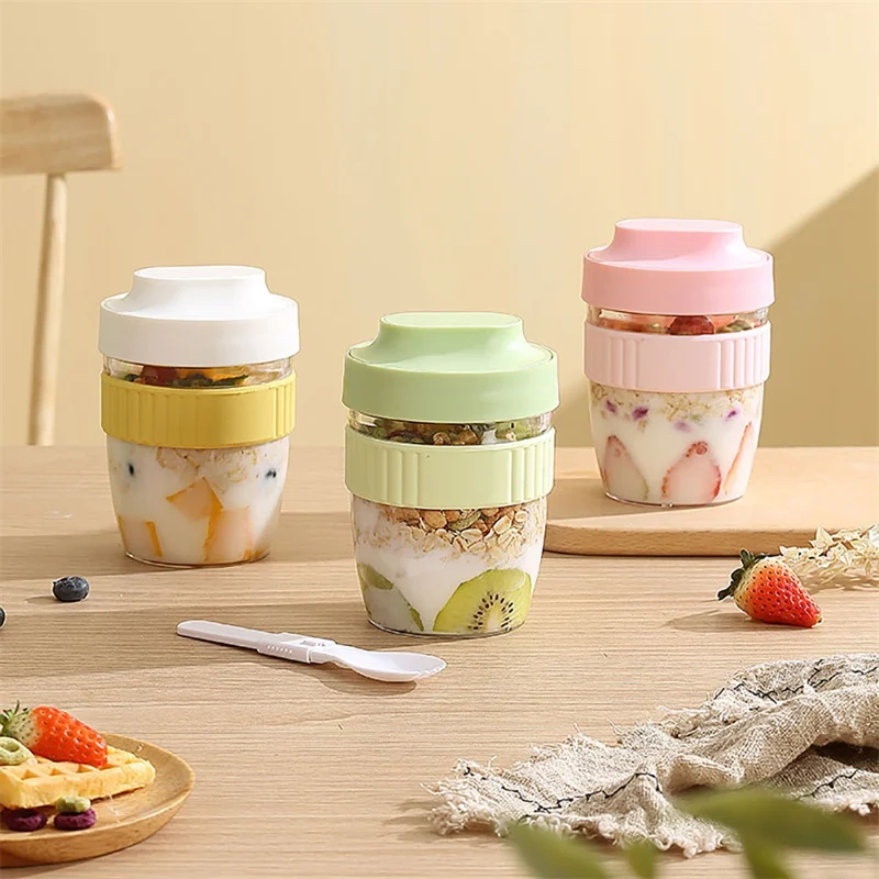 480/570ml Breakfast Cup Portab - Meal Prep Yogurt Containers のレビューと価格