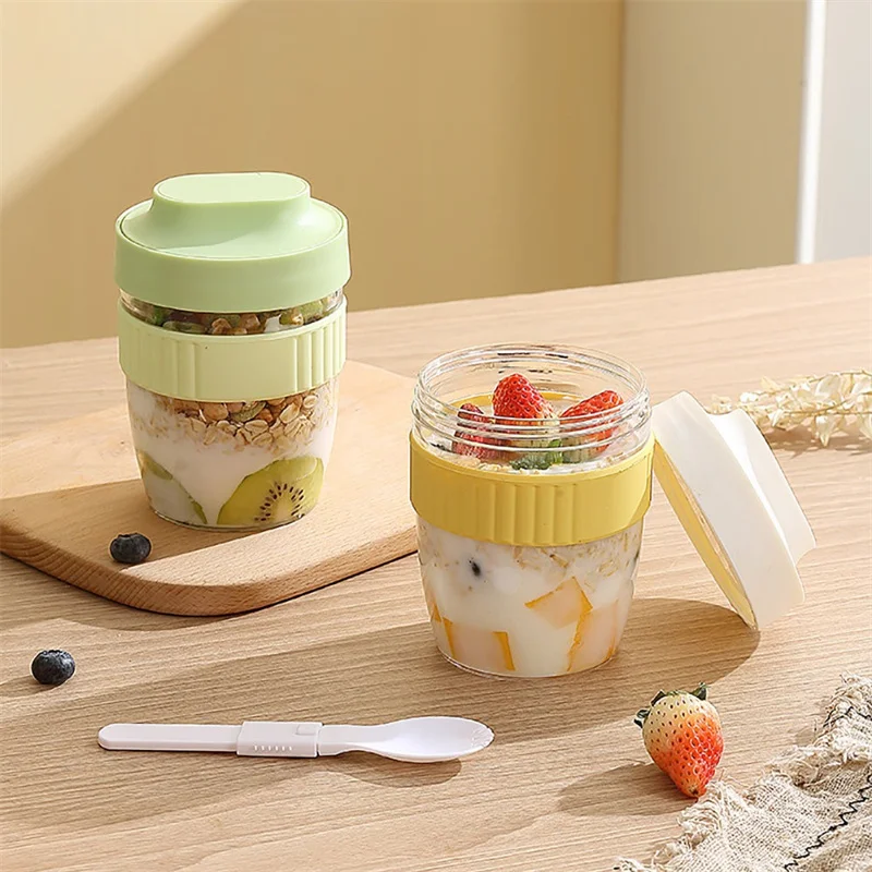 480/570ml Breakfast Cup Portab - Meal Prep Yogurt Containers のレビューと価格