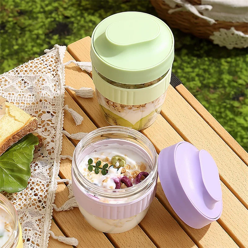 480/570ml Breakfast Cup Portab - Meal Prep Yogurt Containers のレビューと価格
