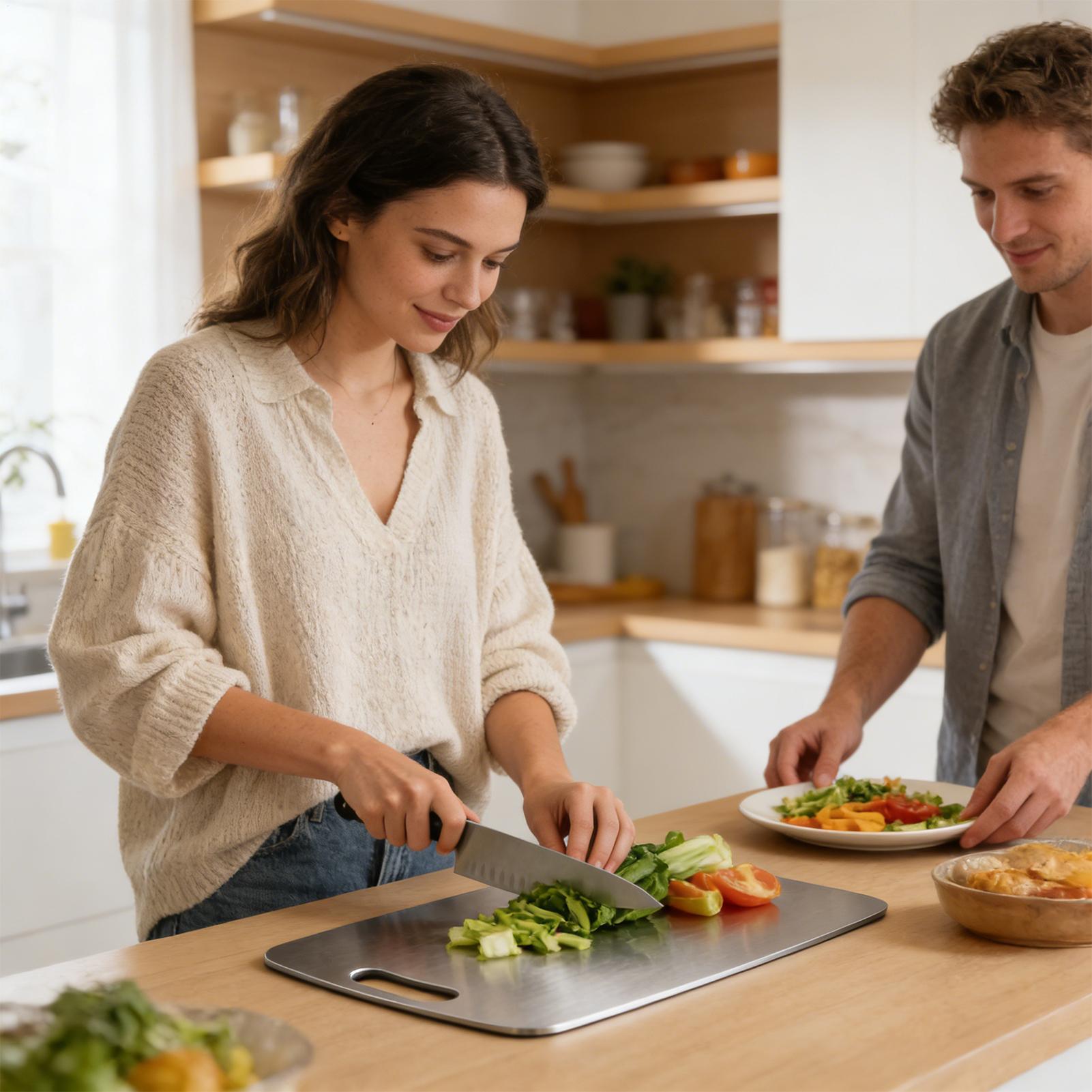 Stainless Steel Cutting Boards - Meal Prep With Chicken のレビューと価格