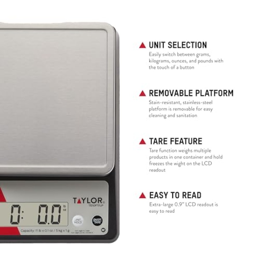 TE10FT 11-Pound Commercial Dig - Portion Scale Digital のレビューと価格