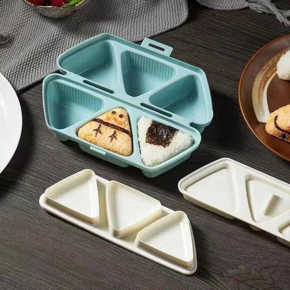 6-Cavity Triangle Onigiri Mold - Meal Prep With Rice のレビューと価格