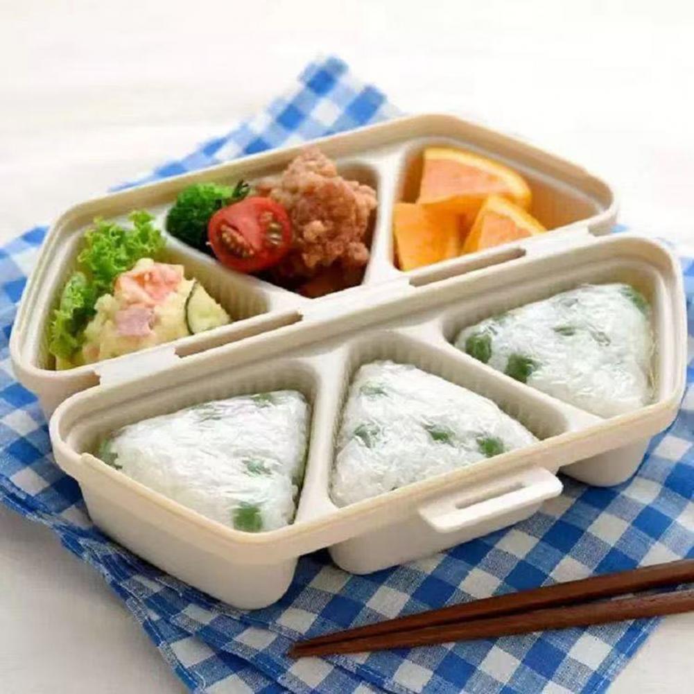 6-Cavity Triangle Onigiri Mold - Meal Prep With Rice のレビューと価格