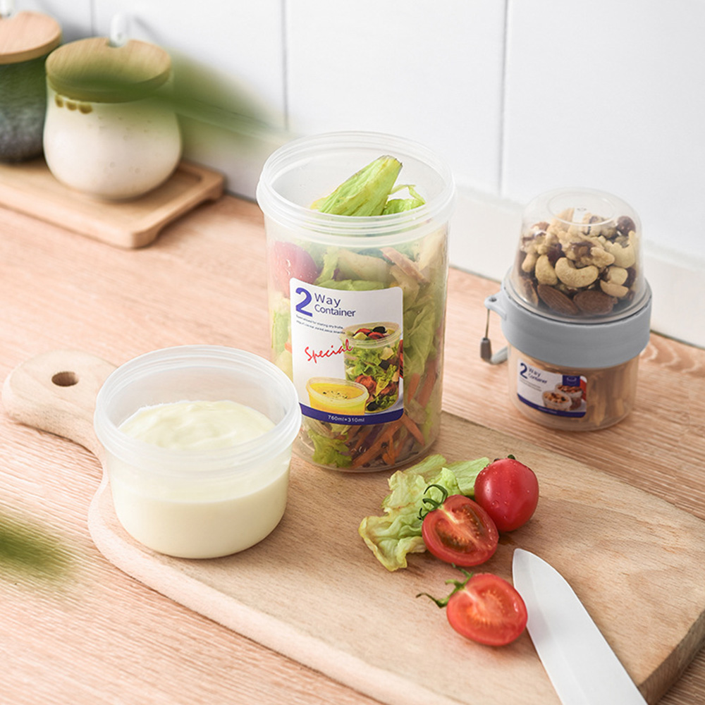 2Layer Yogurt Salad Sealed Box - Meal Prep Yogurt Containers のレビューと価格