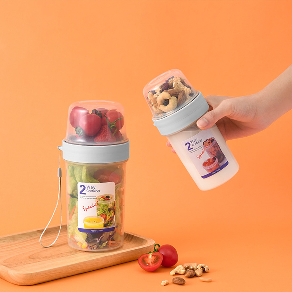 2Layer Yogurt Salad Sealed Box - Meal Prep Yogurt Containers のレビューと価格