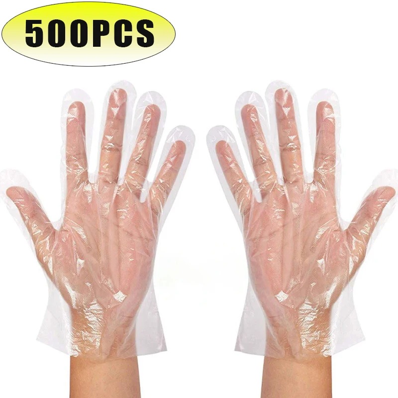 Clear Disposable Gloves Transp - Meal Prep Chef のレビューと価格
